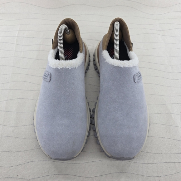 Kolon Sport Mens Gray Suede Leather Low Top Vibram Soles Slip On Shoes Size 7.5 - Picture 3 of 11